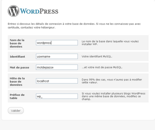 Mini tuto: installer wordpress sur un hébergement mutualisé