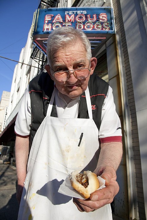 machine hot-dog